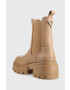 Guess Боти челси Charlotte в бежово с платформа - Pepit.bg