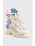 Guess Боти Haler2 в бежово с равна подметка FL5HRH FAB10 MULTI - Pepit.bg