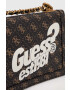 Guess Чанта в кафяво - Pepit.bg