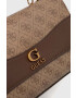 Guess Чанта в кафяво - Pepit.bg