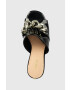 Guess Чехли Xanthe в черно с висок ток - Pepit.bg