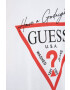 Guess Детска пижама в бяло с изчистен дизайн - Pepit.bg