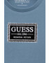Guess Детска тениска в синьо с апликация - Pepit.bg