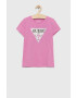 Guess Детска тениска в лилаво - Pepit.bg