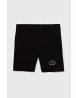 Guess Детски къси панталони в черно с изчистен дизайн - Pepit.bg