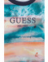 Guess Детски памучен суичър с десен - Pepit.bg
