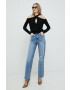 Guess Дънки Melrose с висока талия - Pepit.bg