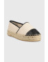 Guess Еспадрили JALEEL2 в бежово с платформа - Pepit.bg