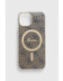 Guess Кейс за телефон iPhone 14 6.1" в бежово - Pepit.bg