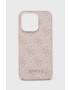 Guess Кейс за телефон Iphone 14 Pro 61" в розово - Pepit.bg