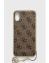 Guess Кейс за телефон Iphone X/xs в кафяво - Pepit.bg
