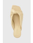 Guess Кожени чехли RINAH в бежово с ток стилето FL6RNH LEA03 - Pepit.bg