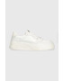 Guess Кожени маратонки Avellino в бяло FM5CIA FAB12 WHITE - Pepit.bg