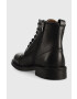 Guess Кожени обувки Arco Lace Up в черно - Pepit.bg