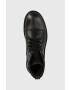Guess Кожени обувки Arco Lace Up в черно - Pepit.bg