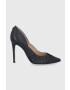 Guess Кожени обувки с висок ток - Pepit.bg