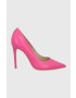 Guess Кожени обувки с висок ток - Pepit.bg
