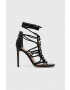 Guess Кожени сандали BINI в черно FL6BNI LEA03 - Pepit.bg