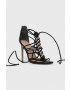 Guess Кожени сандали BINI в черно FL6BNI LEA03 - Pepit.bg