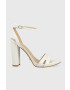 Guess Кожени сандали FYNLEE в бяло FL6FYN LEA03 - Pepit.bg