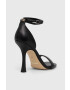 Guess Кожени сандали HYLAN2 в черно FL6HN2 LEA03 - Pepit.bg
