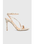 Guess Кожени сандали Kadera в бежово FL5KAD LEP03 CREAM - Pepit.bg