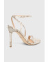 Guess Кожени сандали Kadera в бежово FL5KAD LEP03 CREAM - Pepit.bg