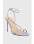 Guess Кожени сандали Kadera в лилаво FL5KAD LEA03 VIOLE - Pepit.bg