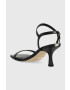 Guess Кожени сандали RIMIA2 в черно FL6R2M LEA03 - Pepit.bg