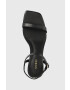 Guess Кожени сандали RIMIA2 в черно FL6R2M LEA03 - Pepit.bg
