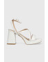 Guess Кожени сандали TILINE в бяло FL6TLI LEA03 - Pepit.bg
