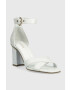 Guess Кожени сандали YANCY в бяло FL6YAN LEA03 - Pepit.bg