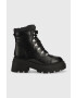 Guess Кубинки Vaney2 в черно с платформа - Pepit.bg