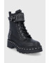 Guess Кубинки дамски в черно с платформа - Pepit.bg