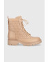 Guess Кубинки Raziela3 в бежово с платформа - Pepit.bg