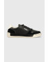 Guess Маратонки Strave Vintage в черно FM5STV LEA12 BLACK - Pepit.bg