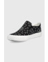 Guess Ниски кецове Ederle в черно - Pepit.bg