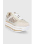 Guess Обувки в златисто с платформа - Pepit.bg