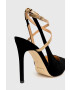 Guess Обувки с висок ток Amazie в черно FL5AMZ SUE03 BLACK - Pepit.bg