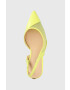 Guess Обувки с висок ток Piano в зелено FL5PNO LEA05 LIME - Pepit.bg