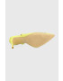 Guess Обувки с висок ток Piano в зелено FL5PNO LEA05 LIME - Pepit.bg