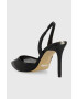Guess Обувки с висок ток Piano в черно FL5PNO LEA05 BLACK - Pepit.bg