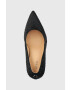 Guess Обувки с висок ток Silks в черно FL5SLK SAT08 BLACK - Pepit.bg
