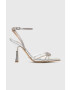 Guess Обувки с висок ток Syena2 в сребристо FL5S2N SAT03 SILVE - Pepit.bg