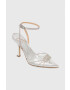Guess Обувки с висок ток Syena2 в сребристо FL5S2N SAT03 SILVE - Pepit.bg