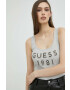 Guess Памучен топ в сиво - Pepit.bg