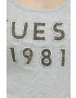 Guess Памучен топ в сиво - Pepit.bg