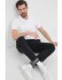 Guess Панталон мъжки в черно с изчистен дизайн - Pepit.bg