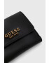 Guess Портфейл дамски в черно - Pepit.bg