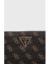 Guess Портфейл дамски в кафяво - Pepit.bg
